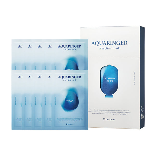 Leaders Aquaringer Skin Clinic Mask (10 Sheets)