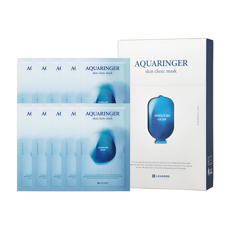 Leaders Aquaringer Skin Clinic Mask (10 Sheets)