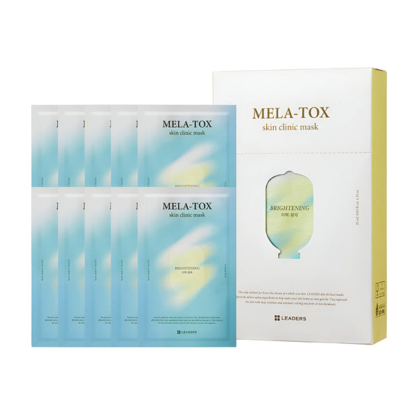Leaders Mela-Tox Skin Clinic Mask (10 Sheets)