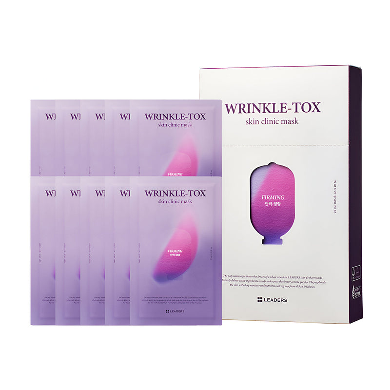 Leaders Wrinkle-Tox Skin Clinic Mask (10 Sheets)