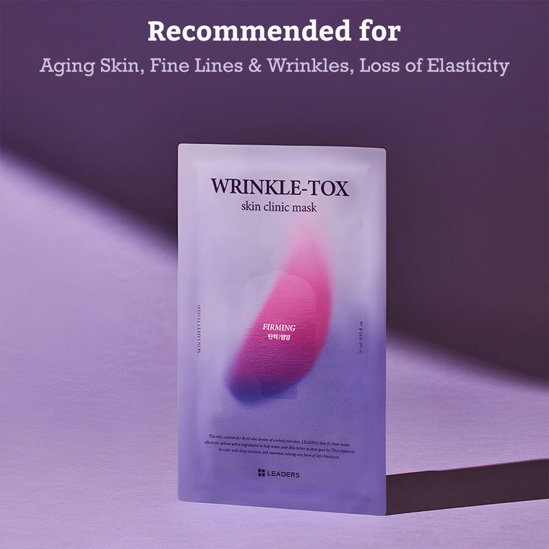 Leaders Wrinkle-Tox Skin Clinic Mask (10 Sheets)